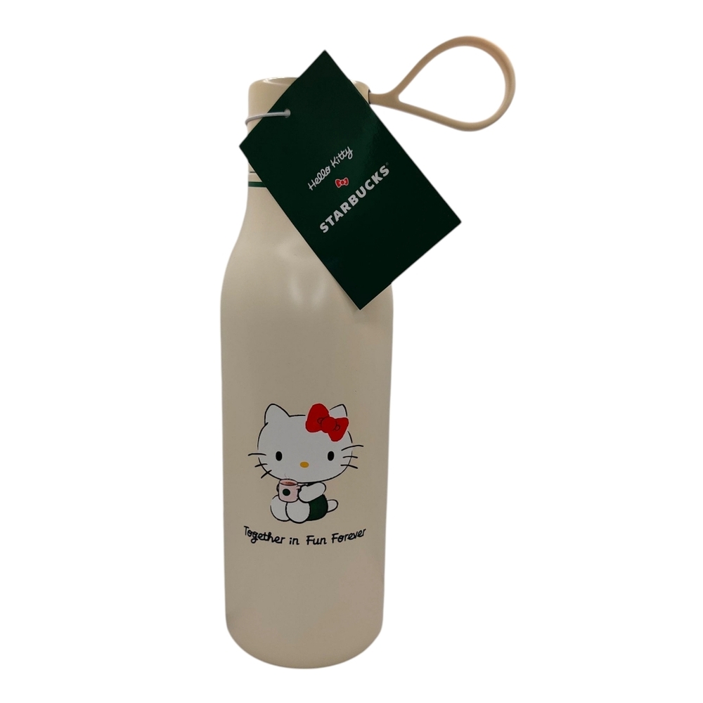 Starbucks × Hello Kitty 2025 Limited Edition Stainless Steel Water Bottle 20 Oz